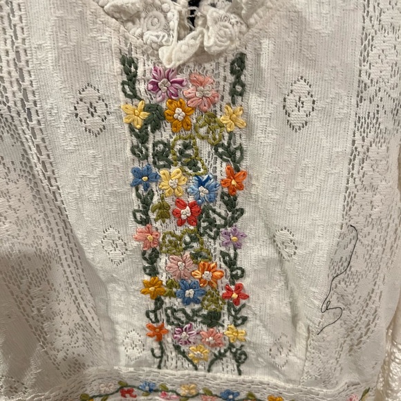 Free People Garden Grace Top, XS NWT - Picture 6 of 7